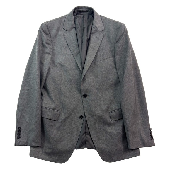 Ermenegildo Z Zegna 52R 42R Slim Turati Gray Blazer Jacket Sport Suit Coat Wool